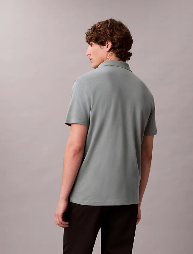 Camisa Polo Clássica em Algodão Supima Camisa Polo Clássica em Algodão Supima