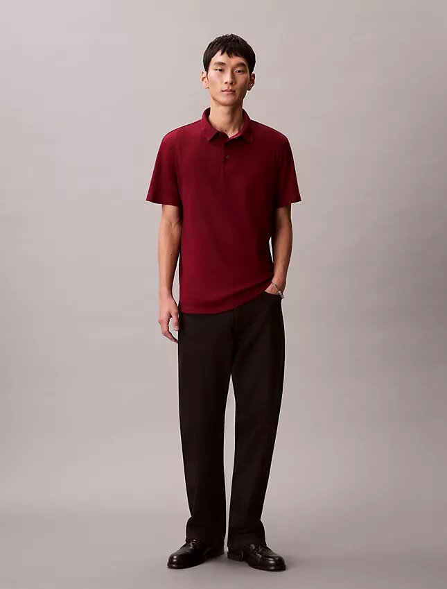 Camisa Polo Clássica em Algodão Supima Camisa Polo Clássica em Algodão Supima