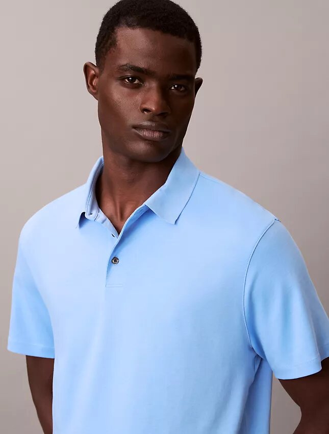 Camisa Polo Clássica em Algodão Supima Camisa Polo Clássica em Algodão Supima