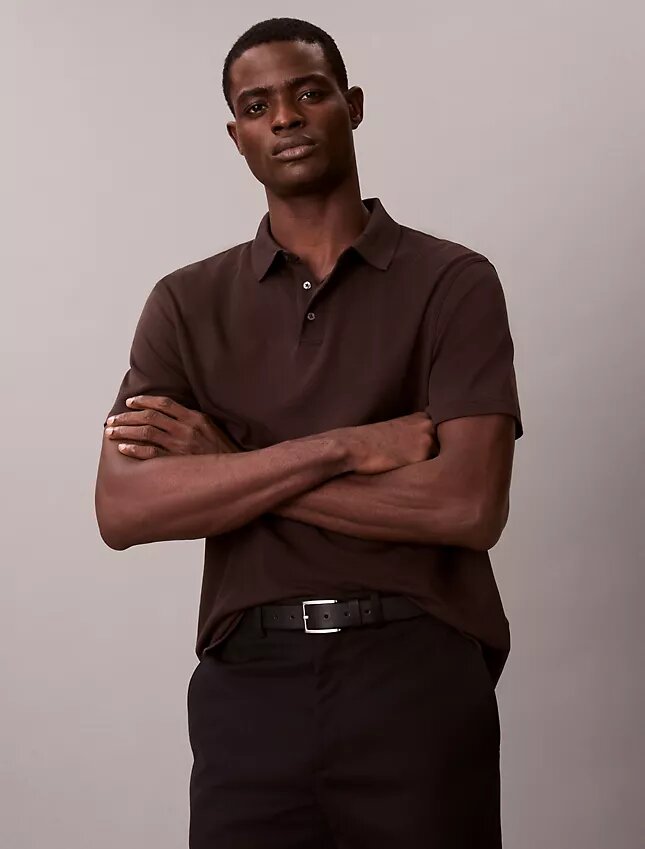 Camisa Polo Clássica em Algodão Supima Camisa Polo Clássica em Algodão Supima