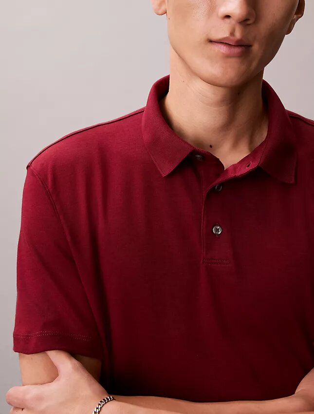 Camisa Polo Clássica em Algodão Supima Camisa Polo Clássica em Algodão Supima