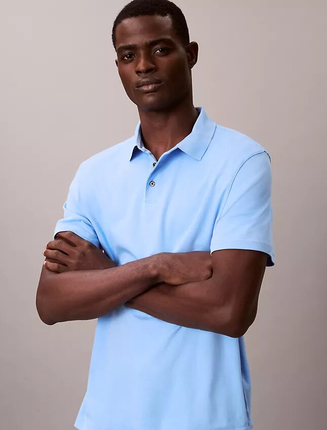 Camisa Polo Clássica em Algodão Supima Camisa Polo Clássica em Algodão Supima