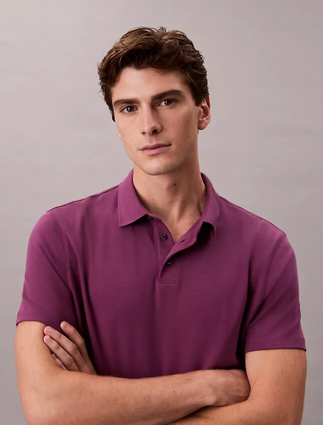 Camisa Polo Clássica em Algodão Supima Camisa Polo Clássica em Algodão Supima
