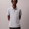 Camisa polo clássica em malha waffle Camisa polo clássica em malha waffle