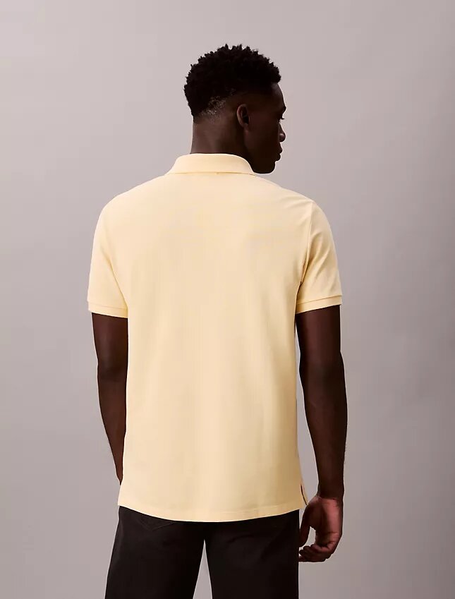 Camisa polo clássica em piqué de algodão Camisa polo clássica em piqué de algodão