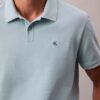 Camisa polo clássica em piqué de algodão Camisa polo clássica em piqué de algodão