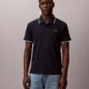 Camisa polo com detalhes em Liquid Touch Camisa polo com detalhes em Liquid Touch