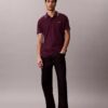 Camisa polo com detalhes em Liquid Touch Camisa polo com detalhes em Liquid Touch