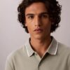 Camisa polo com detalhes em Liquid Touch