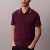 Camisa polo com detalhes em Liquid Touch Camisa polo com detalhes em Liquid Touch