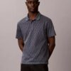 Camisa polo com estampado integral Liquid Touch