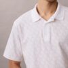 Camisa polo com estampado integral Liquid Touch