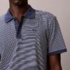 Camisa polo com riscas universitárias Camisa polo com riscas universitárias