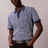Camisa polo com riscas universitárias Camisa polo com riscas universitárias