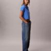 Camisa polo curta em jersey refrescante