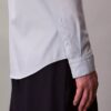 Camisa Slim com botões e padrão jacquard geométrico Camisa Slim com botões e padrão jacquard geométrico