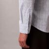 Camisa slim de xadrez em Cotton Stretch com botões Camisa slim de xadrez em Cotton Stretch com botões