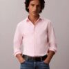 Camisa Slim em Algodão Elástico Supima
