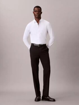 Camisa Slim em Algodão Elástico Supima