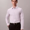 Camisa Slim em Algodão Elástico Supima Camisa Slim em Algodão Elástico Supima