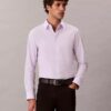 Camisa Slim em Algodão Elástico Supima