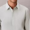 Camisa Slim em Algodão Elástico Supima