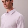 Camisa Slim em Algodão Elástico Supima Camisa Slim em Algodão Elástico Supima