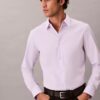 Camisa Slim em Algodão Elástico Supima