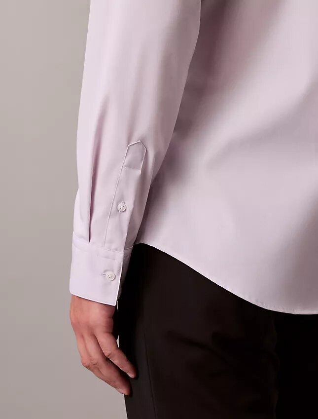 Camisa Slim em Algodão Elástico Supima Camisa Slim em Algodão Elástico Supima