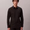Camisa Slim Stretch com botões