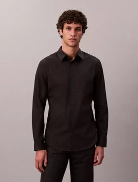 Camisa Slim Stretch com botões