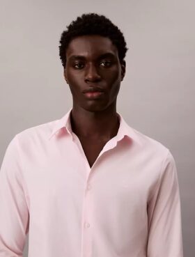 Camisa Slim Stretch com botões