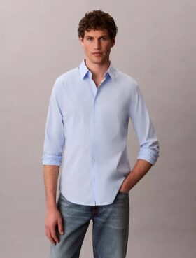 Camisa Slim Stretch com botões