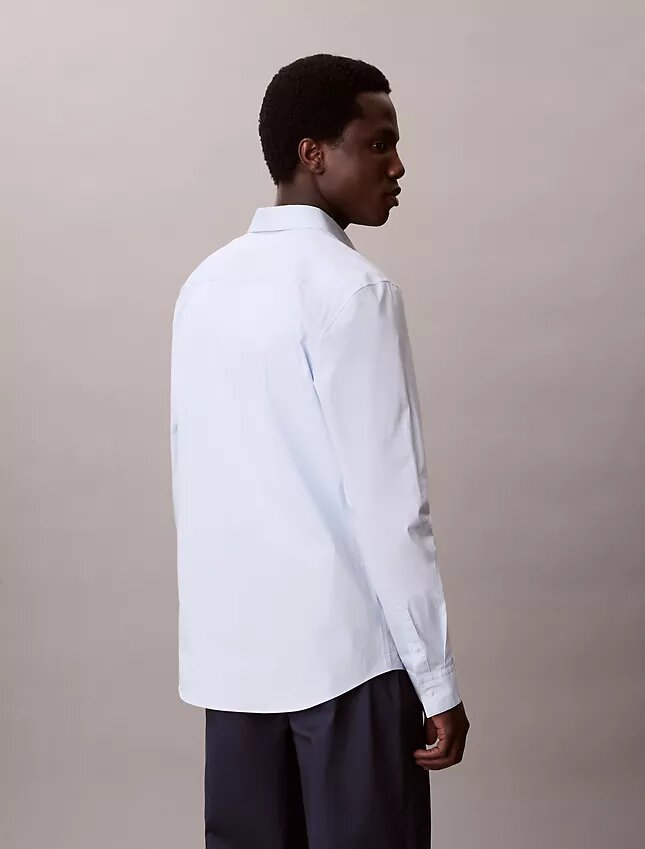 Camisa Slim Stretch com botões Camisa Slim Stretch com botões