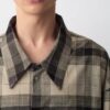 Camisa xadrez Blakely com botões Camisa xadrez Blakely com botões