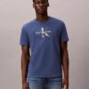 Camiseta clássica com estampa gráfica Monologo Camiseta clássica com estampa gráfica Monologo