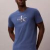 Camiseta clássica com estampa gráfica Monologo Camiseta clássica com estampa gráfica Monologo