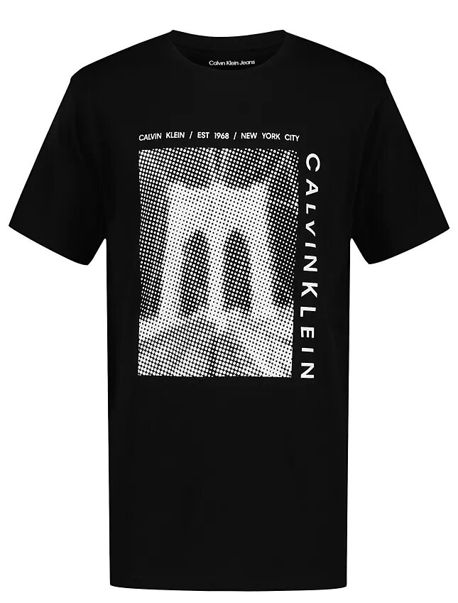 Camiseta clássica com gráfico do logótipo Bridge para meninos Camiseta clássica com gráfico do logótipo Bridge para meninos