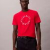 Camiseta clássica com logótipo circular Camiseta clássica com logótipo circular