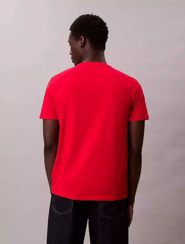 Camiseta clássica com logótipo circular Camiseta clássica com logótipo circular