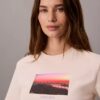 Camiseta clássica com logótipo City Sunset