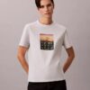 Camiseta clássica com logótipo «City Sunset» Camiseta clássica com logótipo «City Sunset»
