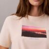 Camiseta clássica com logótipo City Sunset