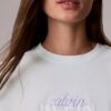 Camiseta clássica com logótipo em camadas Camiseta clássica com logótipo em camadas