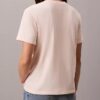 Camiseta clássica com logótipo em feltro Camiseta clássica com logótipo em feltro