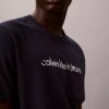 Camiseta clássica com logótipo em minúsculas Camiseta clássica com logótipo em minúsculas