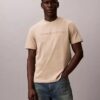 Camiseta clássica com logótipo em relevo Camiseta clássica com logótipo em relevo