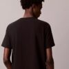 Camiseta clássica com logótipo em sombra Camiseta clássica com logótipo em sombra