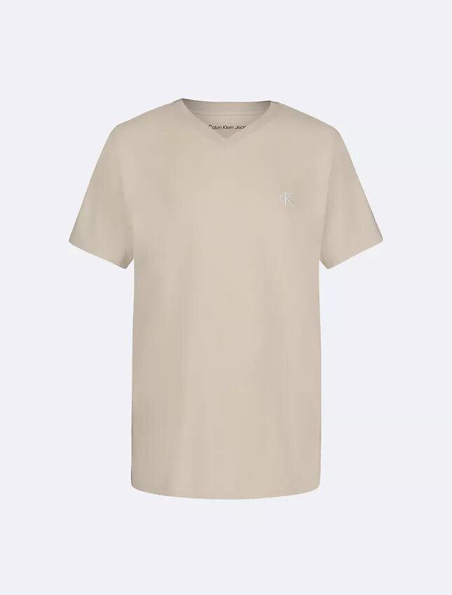 Camiseta com decote em V e Monogram para meninos Camiseta com decote em V e Monogram para meninos