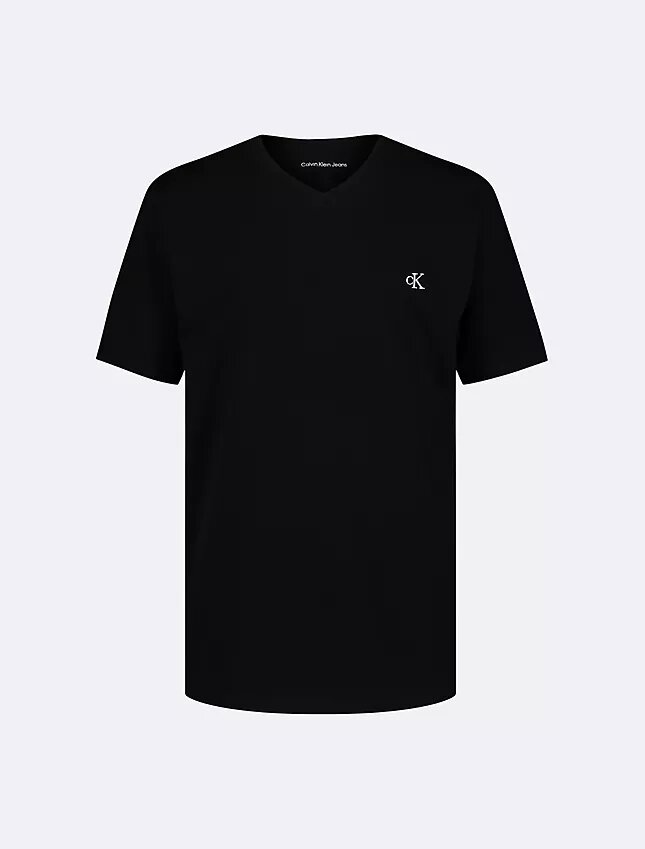 Camiseta com decote em V e Monogram para meninos Camiseta com decote em V e Monogram para meninos